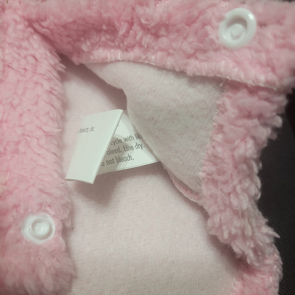 Easter Bunny dog costume Pink Rabbit dog costume bunny ears, small  NEW - Picture 4 of 4